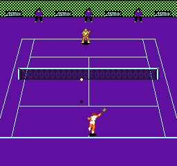Play Four Players’ Tennis Online