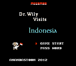 Play Mega Man 3 – Dr. Wily Visits Indonesia Online