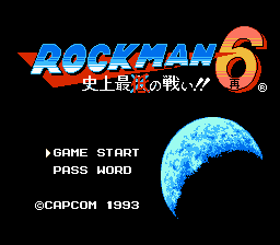 Play Rockman 6 RE Online