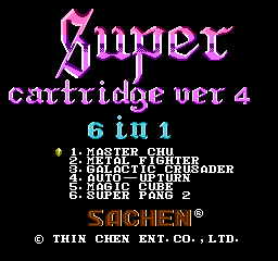 Play Super Cartridge Ver 4 – 6 in 1 Online
